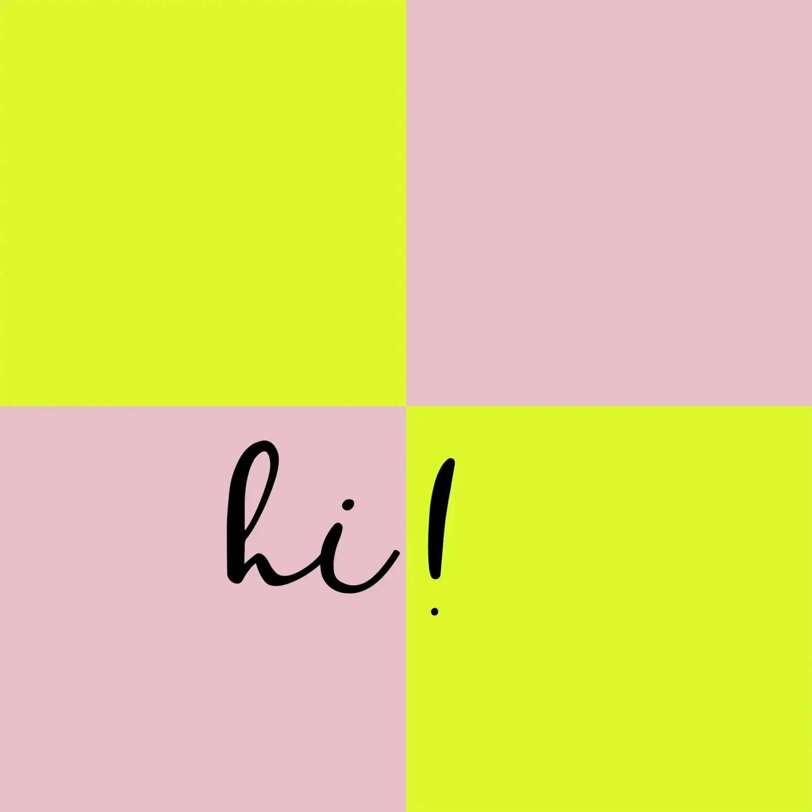 FUN Check poster con telaio in plastica da All Colours