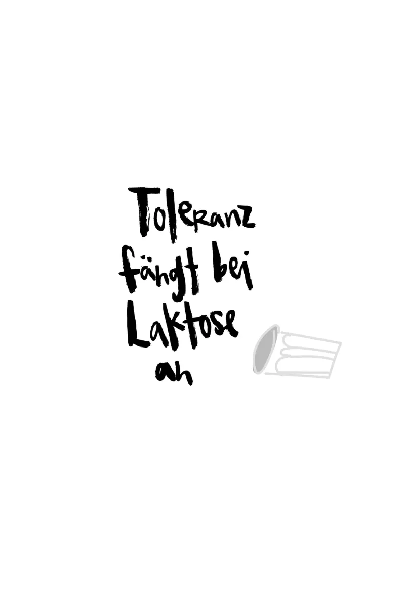 Toleranz & Laktose pellicola backlit da Brushmeetspaper
