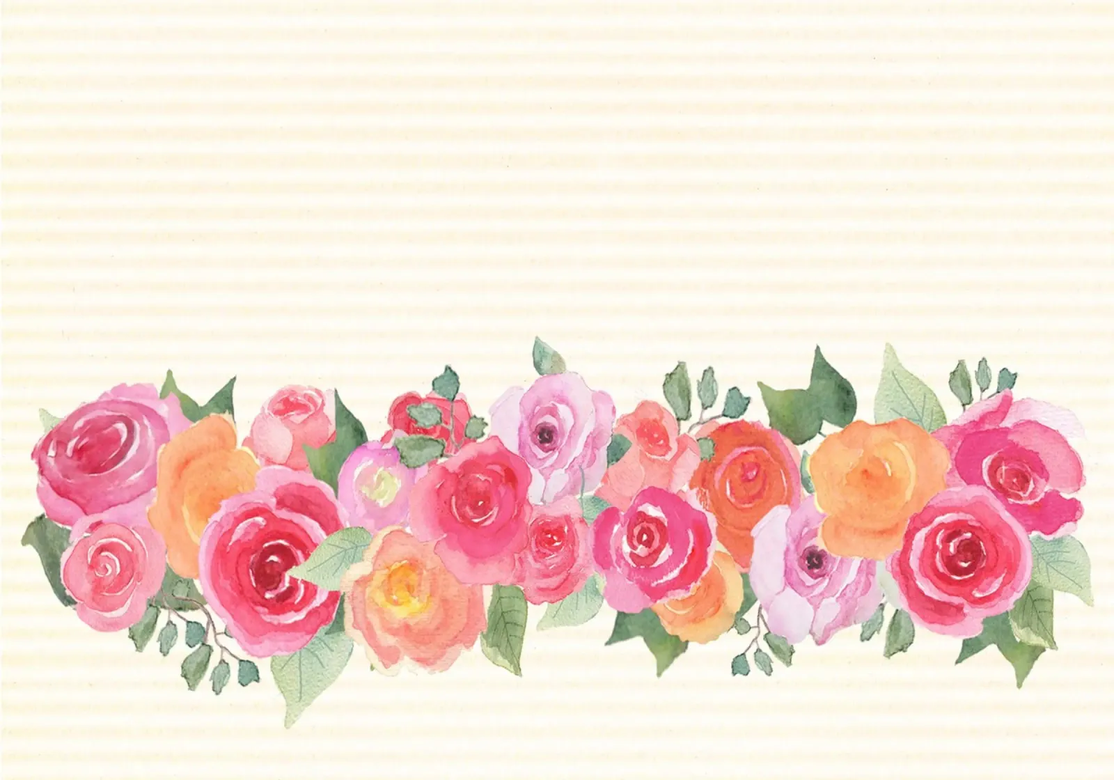 Bunte Rosen poster da Farbwelten
