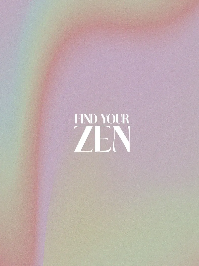 Find Your Zen (No 04) pellicola backlit da treechild