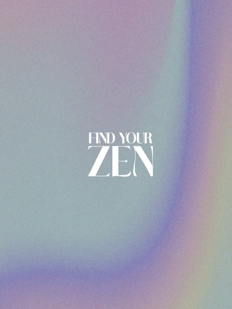 Find Your Zen (no 05) pellicola backlit da treechild