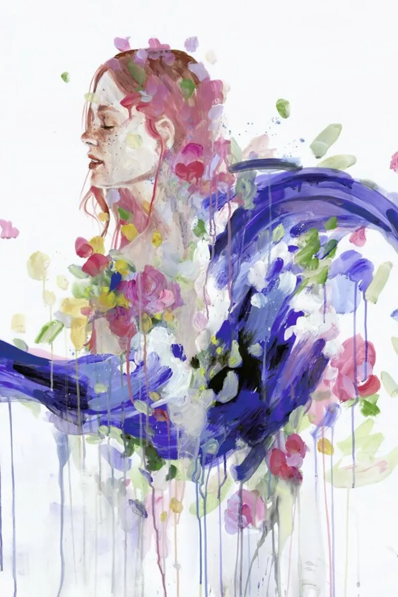 Bouquet of Emotions pellicola backlit da agnes-cecile