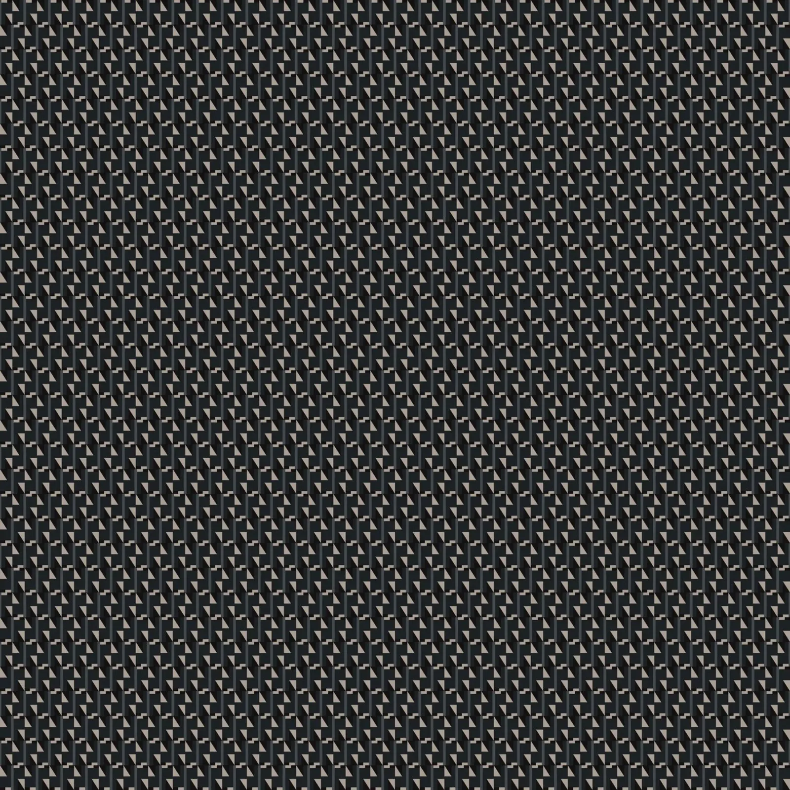 Geometrical seamless pattern -black poster by Little Dean
