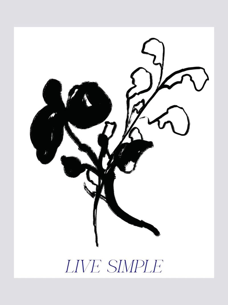 Live Simple No 04 poster de treechild