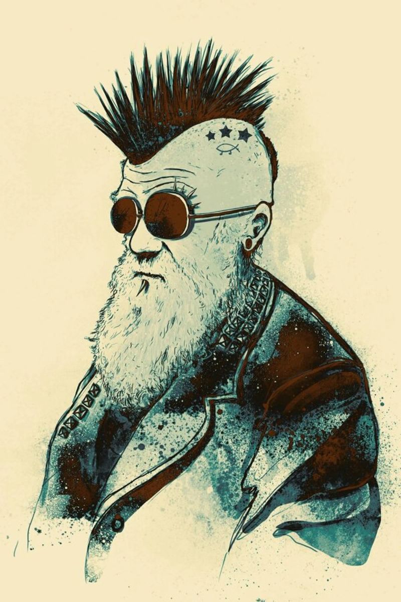 Evolution of Charles poster de Nicebleed
