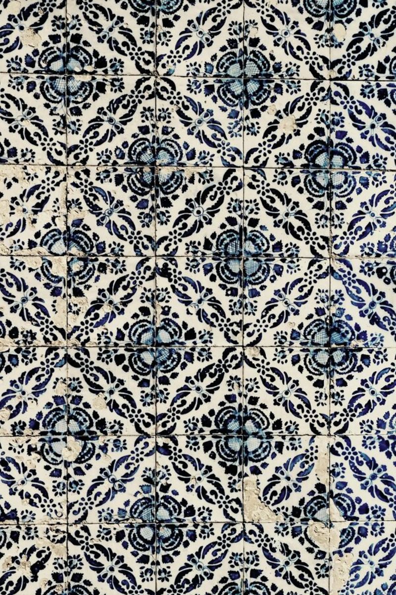 Azulejos poster de Ingrid Beddoes