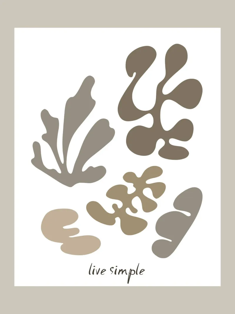 Live Simple No 09 plexiglass da treechild
