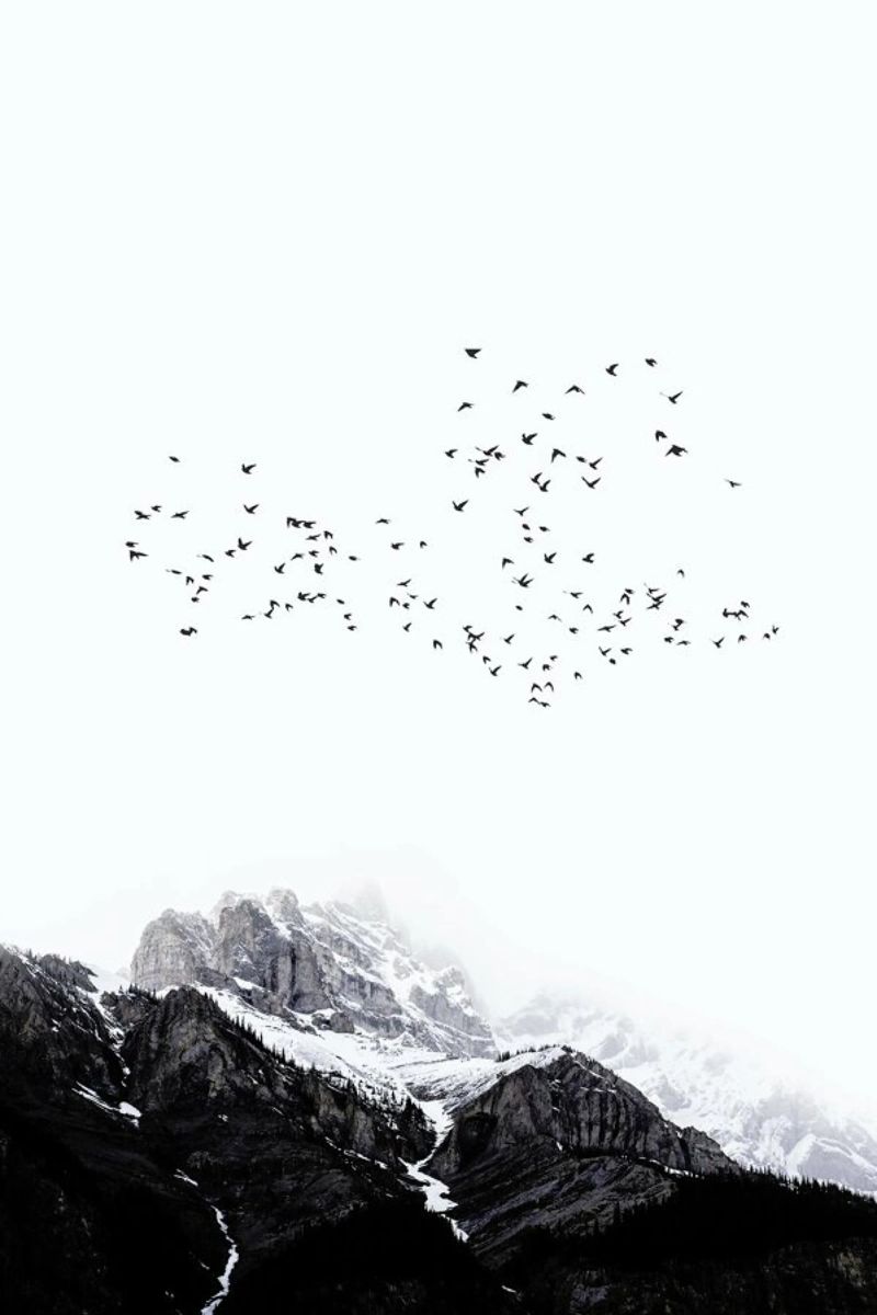 The Mountains poster de Kubistika