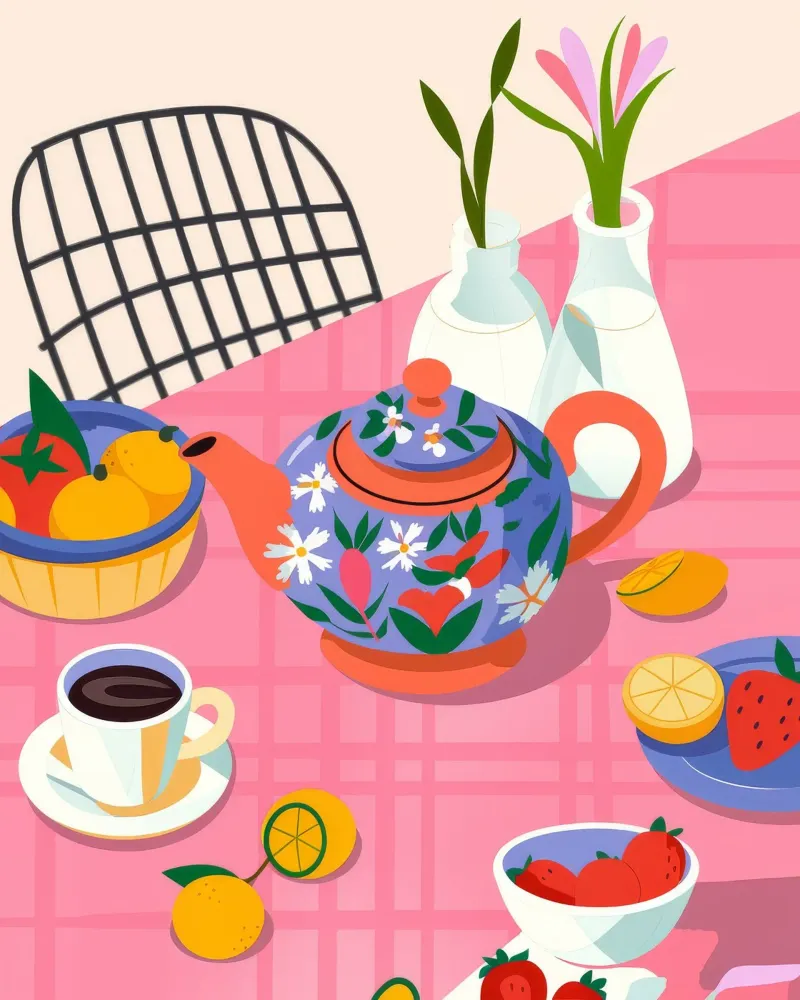 Tea Time Euphoria hahnemühle by Prism Palette