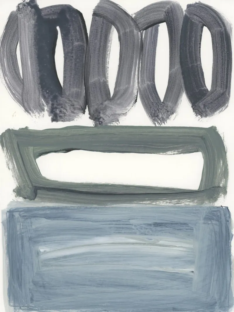 abstract sketch 100325 carta hahnemühle da IRIS LEHNHARDT FINE ART
