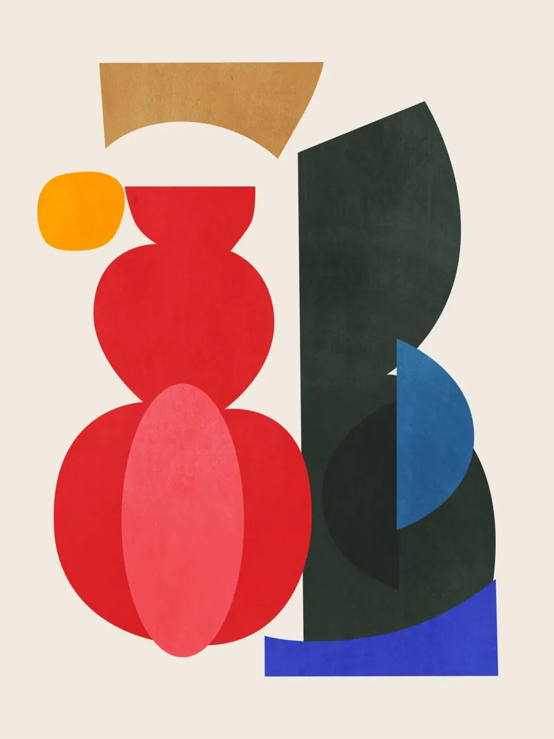 Minimalist Abstract 85 canvas by LeaDArt