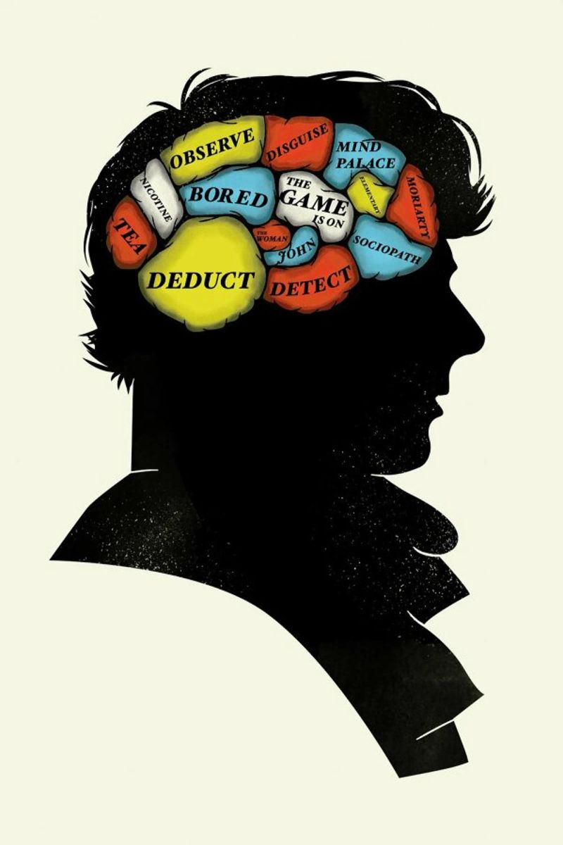 Sherlock pellicola backlit da Chris Wharton