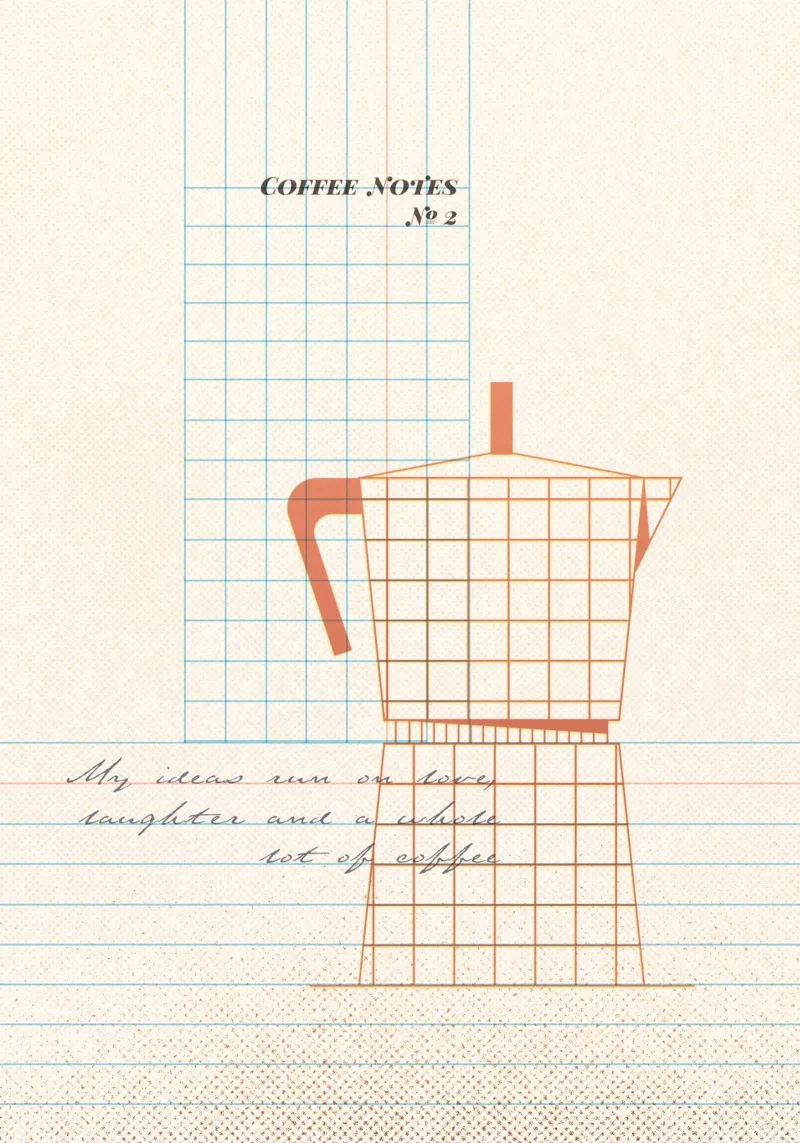 Caffee Notes Nr. 02 carta hahnemühle da lazydaypaper