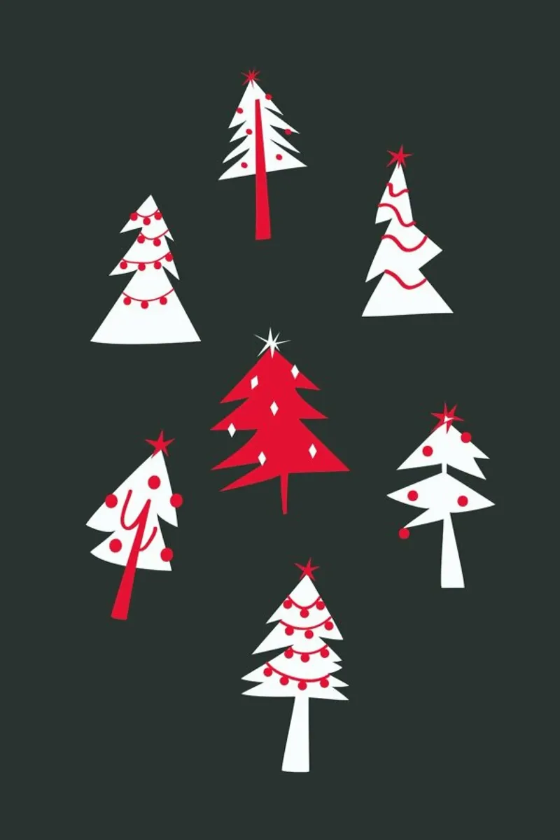 Holiday Pines pellicola backlit da Mariery Young