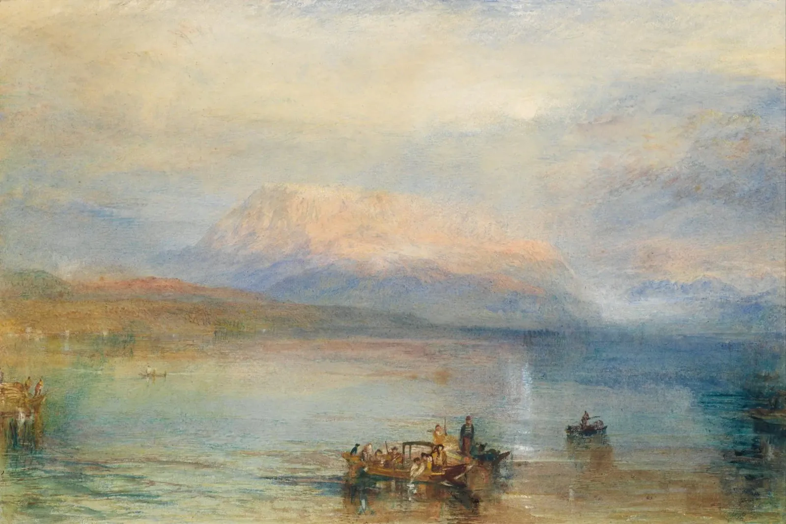 Joseph Mallord William Turner - I rigi rossi pellicola backlit da Timeless Artworks