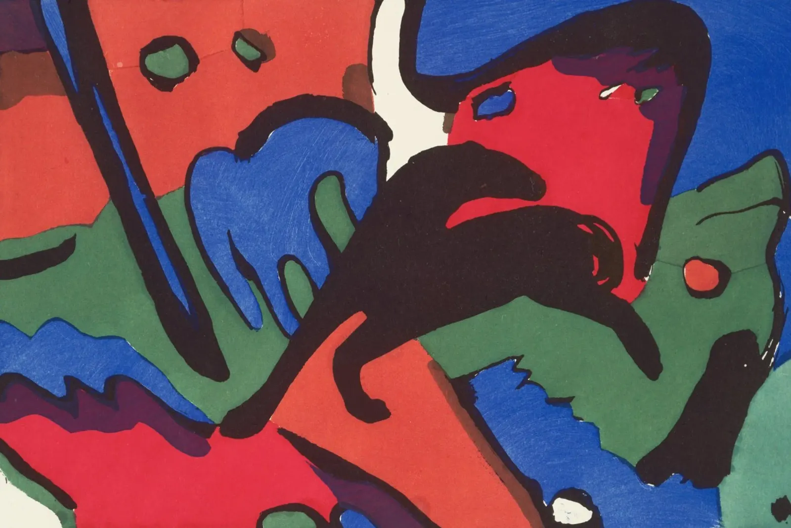 Franz Marc - Il cavaliere azzurro (Der Blaue Reiter) pellicola backlit da Timeless Artworks