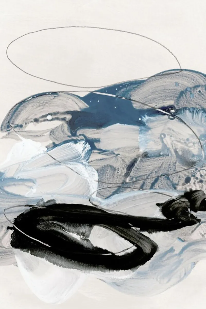 Abstract Painting IX plexiglass da IRIS LEHNHARDT FINE ART