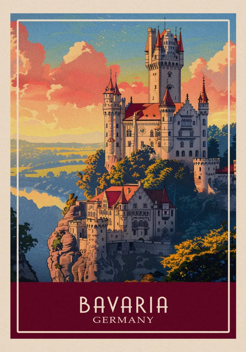 Bavaria Germany canvas by Travelstudio