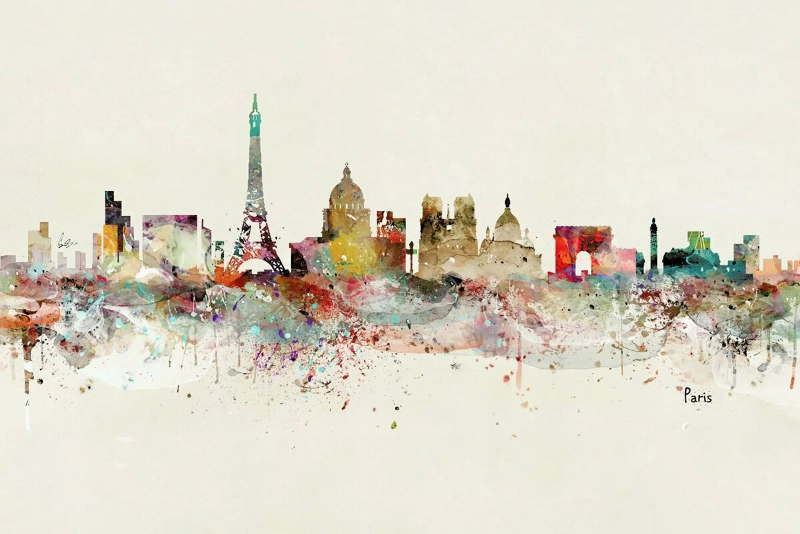 Paris poster de Brian Buckley