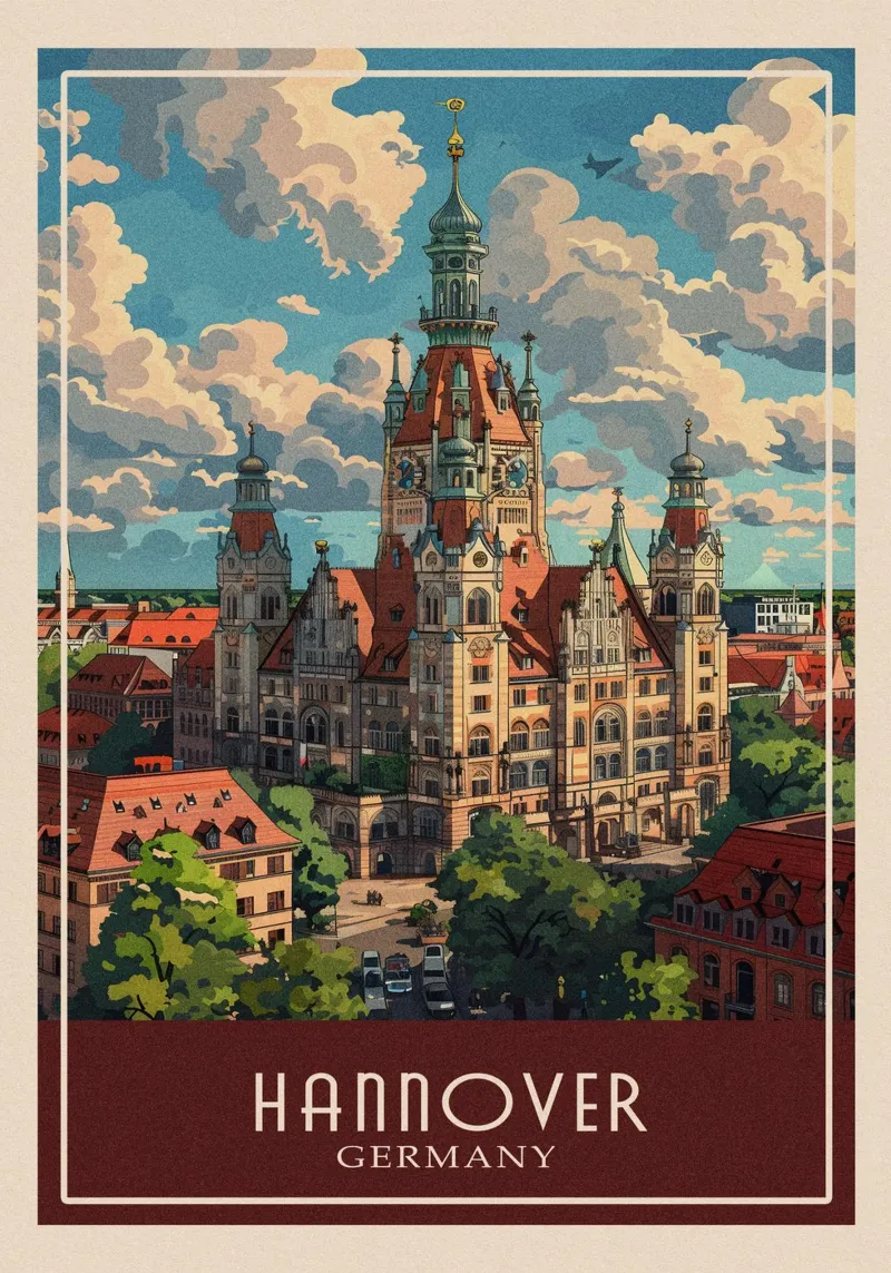 Hannover pellicola backlit da Travelstudio