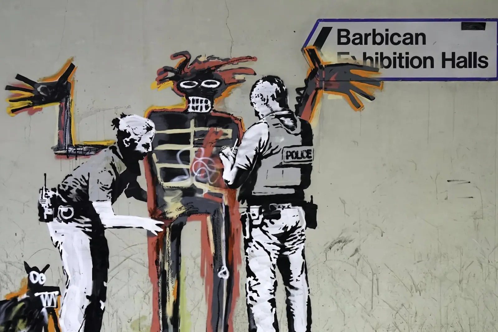 banksy pellicola backlit da ARTVI-SHOP