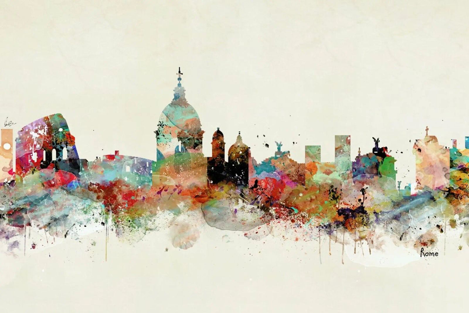 Rome poster de Brian Buckley