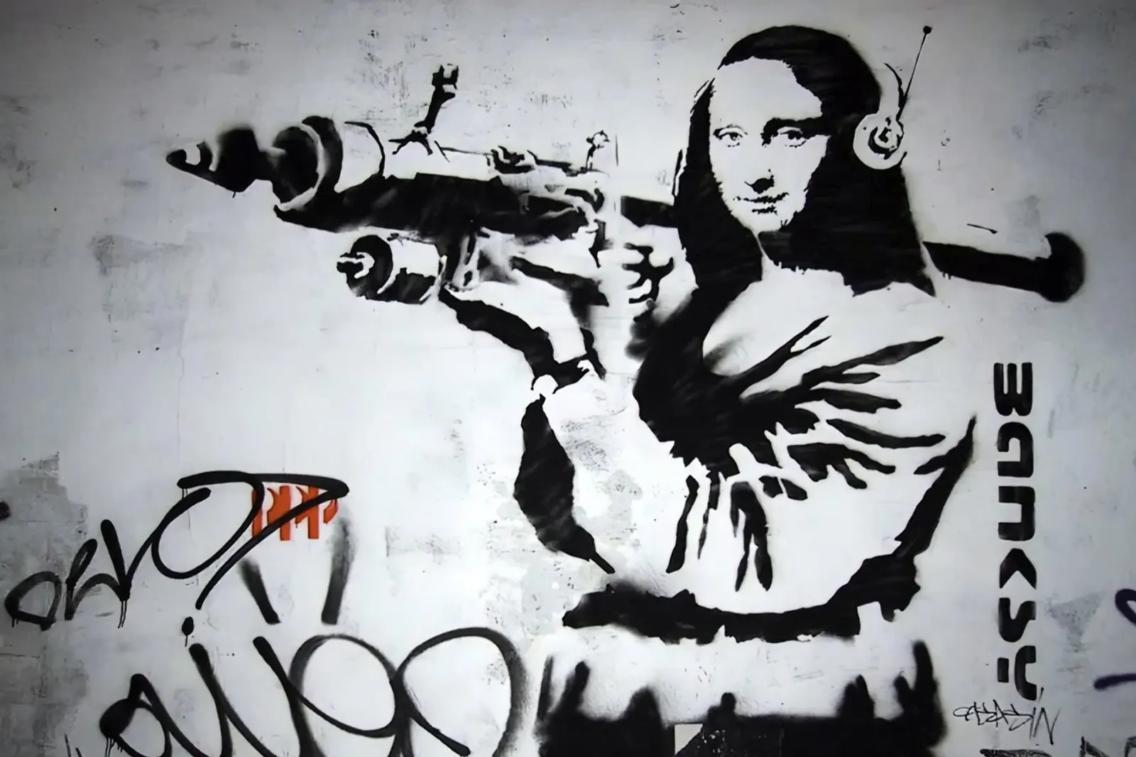 banksy pellicola backlit da 🎁 ARTVI-SHOP