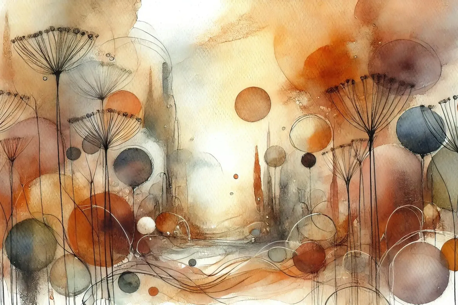 Abstract Bloemengeluk canvas met Baklijst van Chromatic Fusion Studio