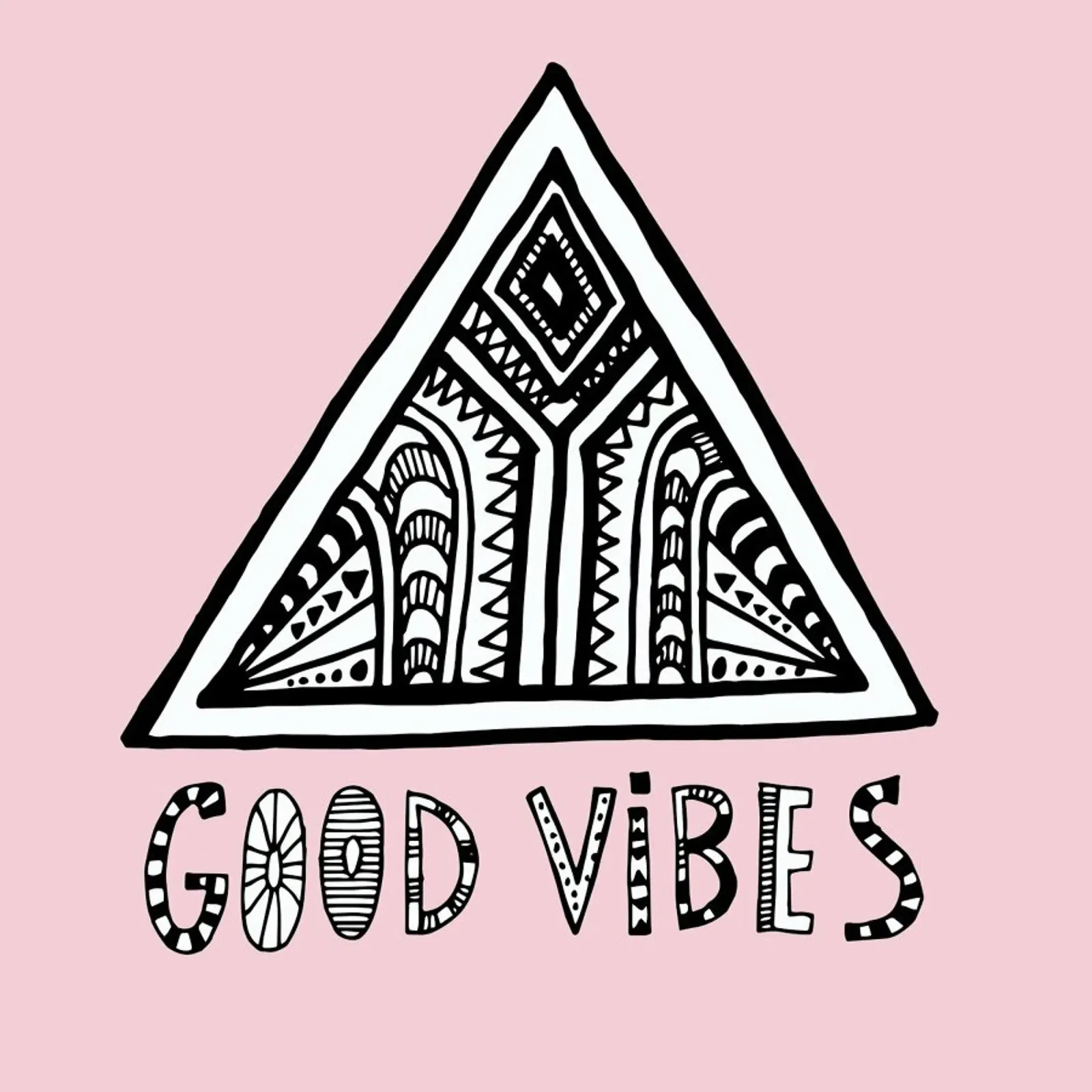 Good Vibes Pink Blue pellicola backlit da Vasare Nar