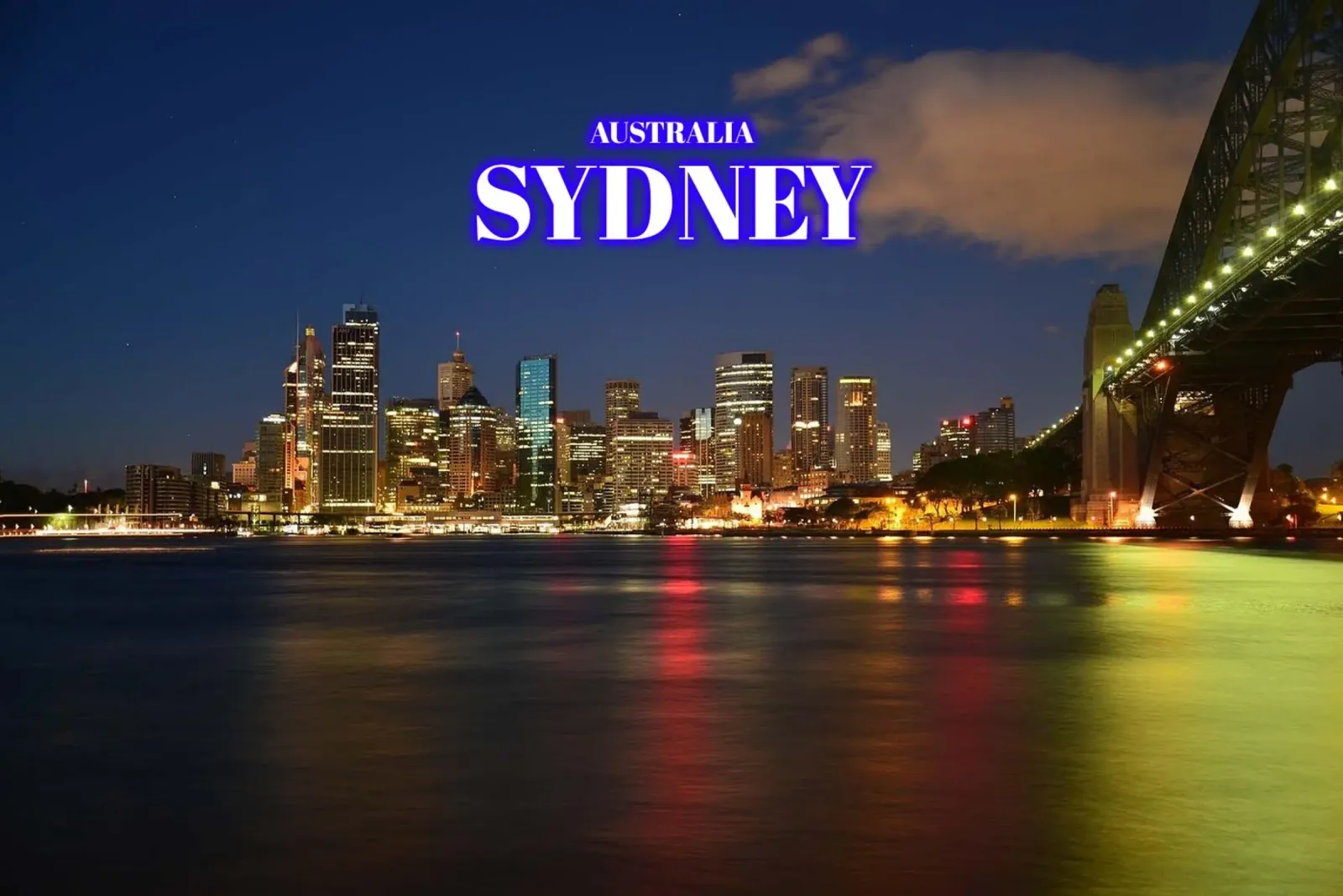 Milsons Point Sydney - Australien Backlit Folie von surfer28