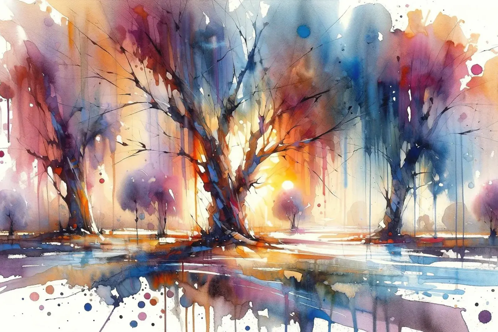 Spettro arboreo pellicola backlit da Chromatic Fusion Studio