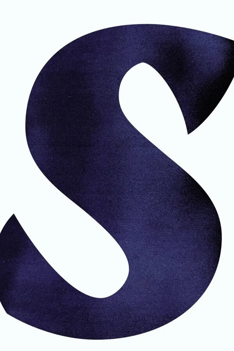 Navy S poster con telaio in legno da petiteCAPS