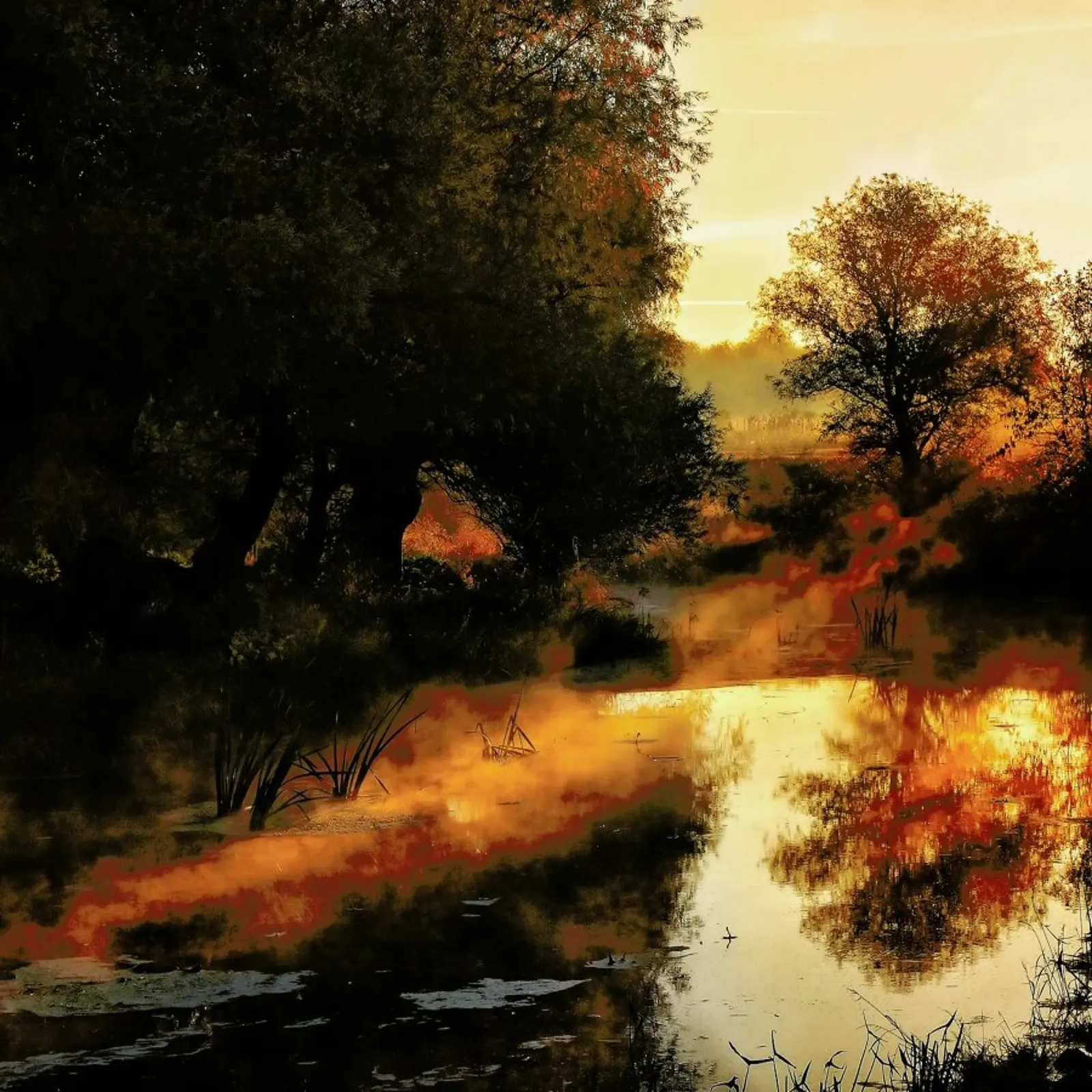 When Nature Paints With Light I - Leicher Oliver carta hahnemühle da Pictufy