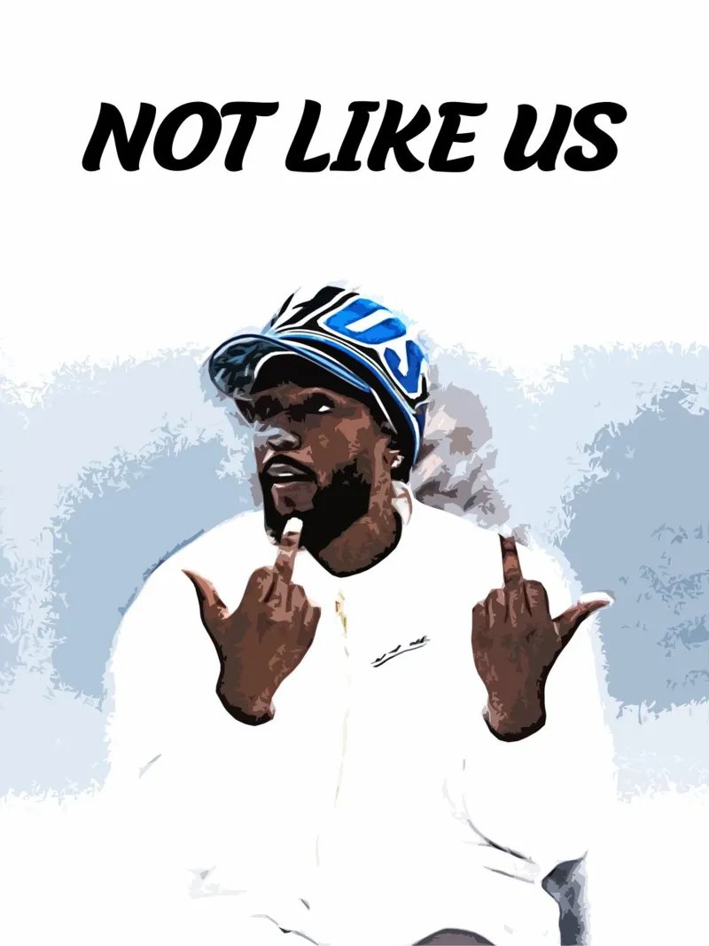 Nicht wie wir kendrick lamar 1 Kunst Hahnemühle von music soul