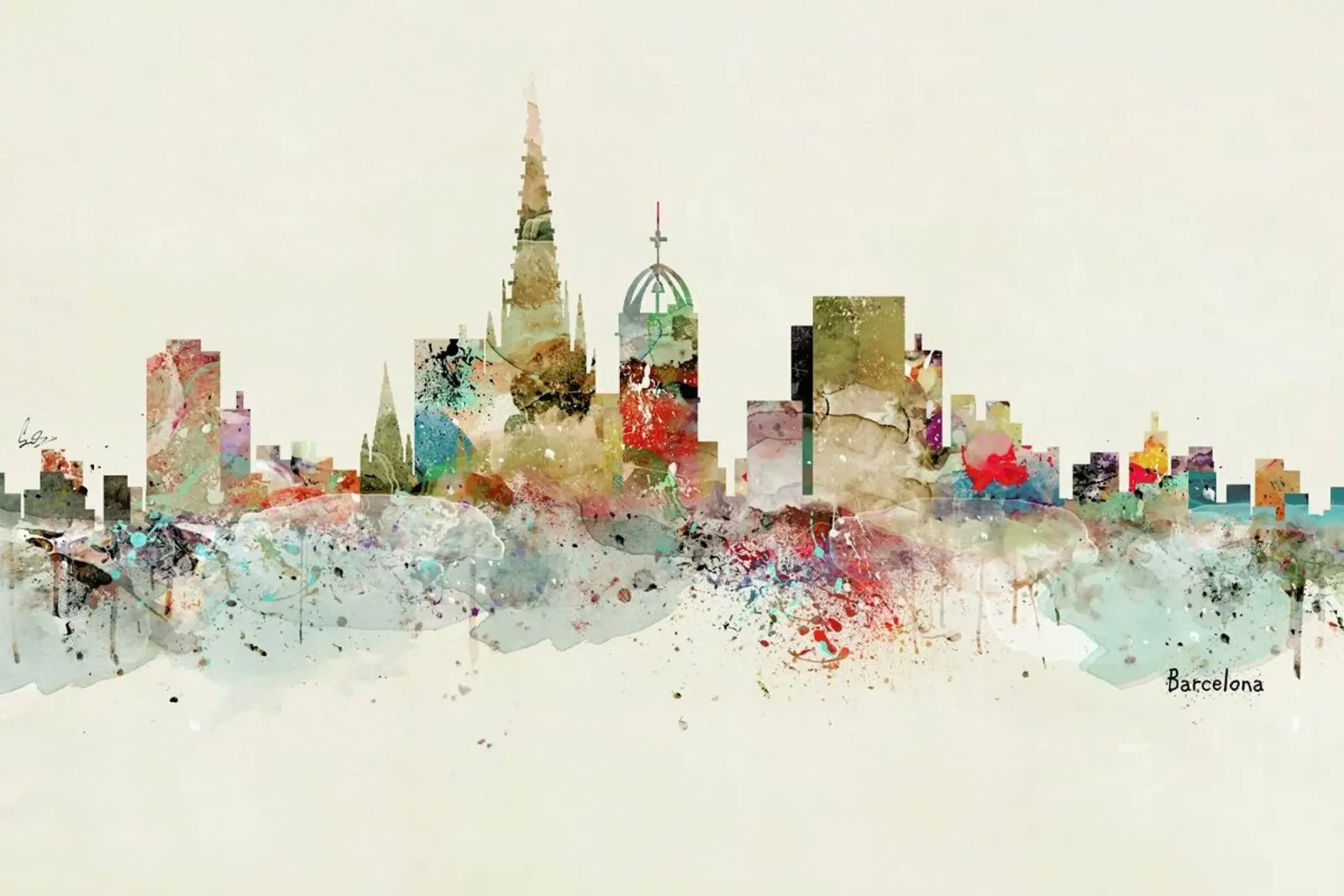Barcelona plexiglass da Brian Buckley