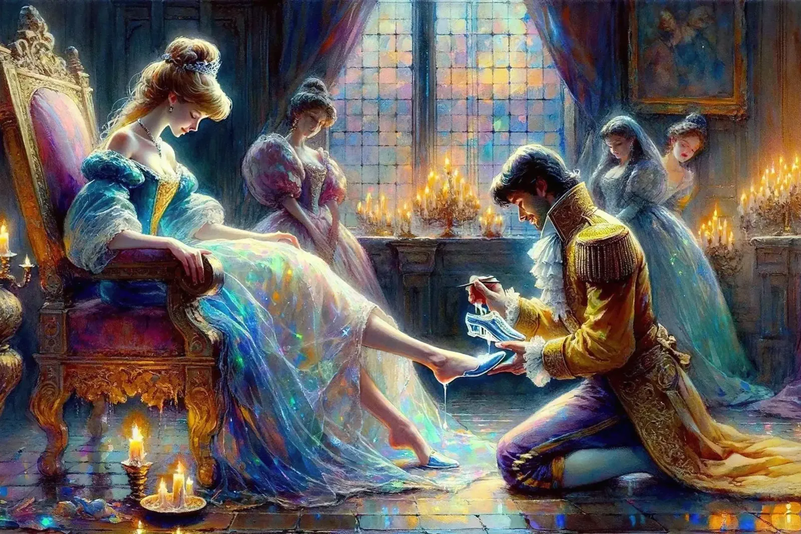 Cenerentola e il Principe poster da Chromatic Fusion Studio