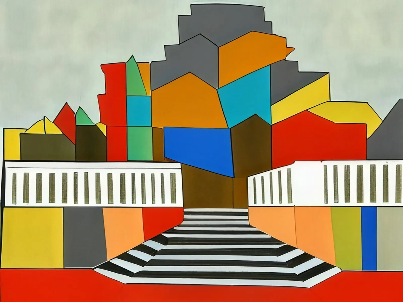 Escursione_di_città_di_Kassel_15 alluminio dibond da Abstract Art by LK