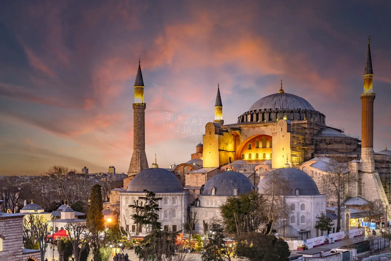Hagia Sophia pellicola backlit da Reisefotografie - Bilder aus aller Welt