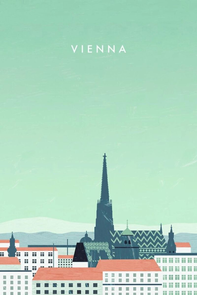 Wien Poster von Katinka Reinke