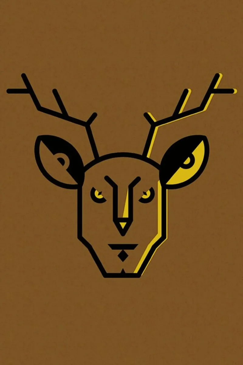 Animal 2 poster con telaio in plastica da Maz