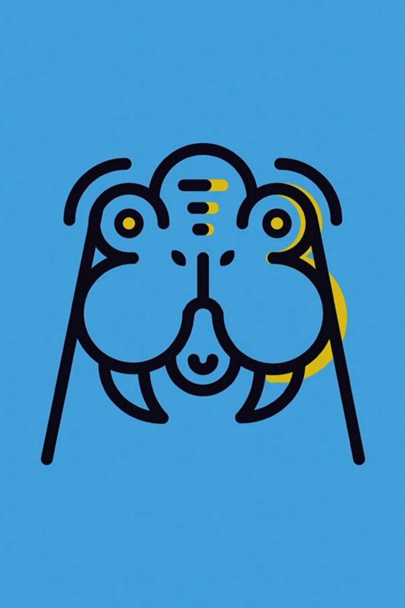 Animal 3 poster van Maz