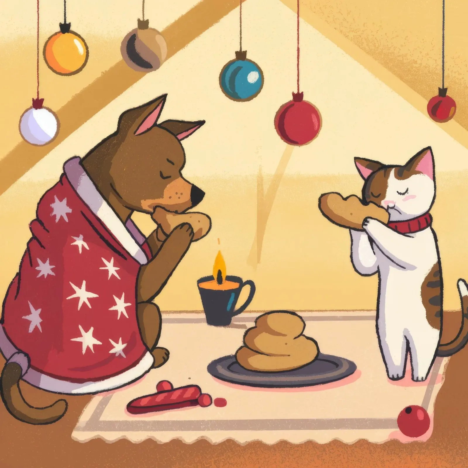 Festive Culinary Whimsy hahnemühle by Timeless Huse