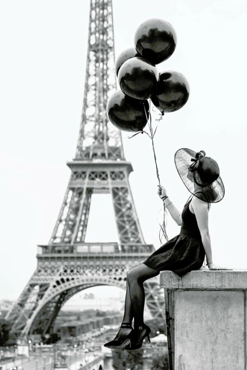 Black Balloons poster de Magdalena Martin Photography