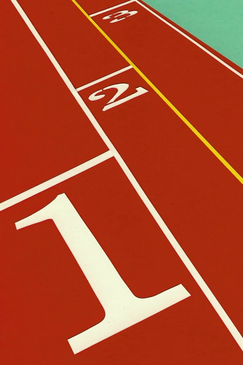 Running Track 123 carta hahnemühle da Rosi Feist