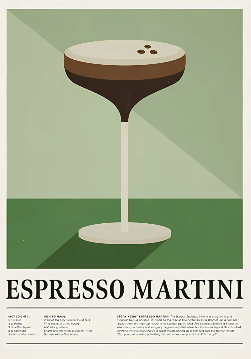 Espresso Martini pellicola backlit da Manhmai