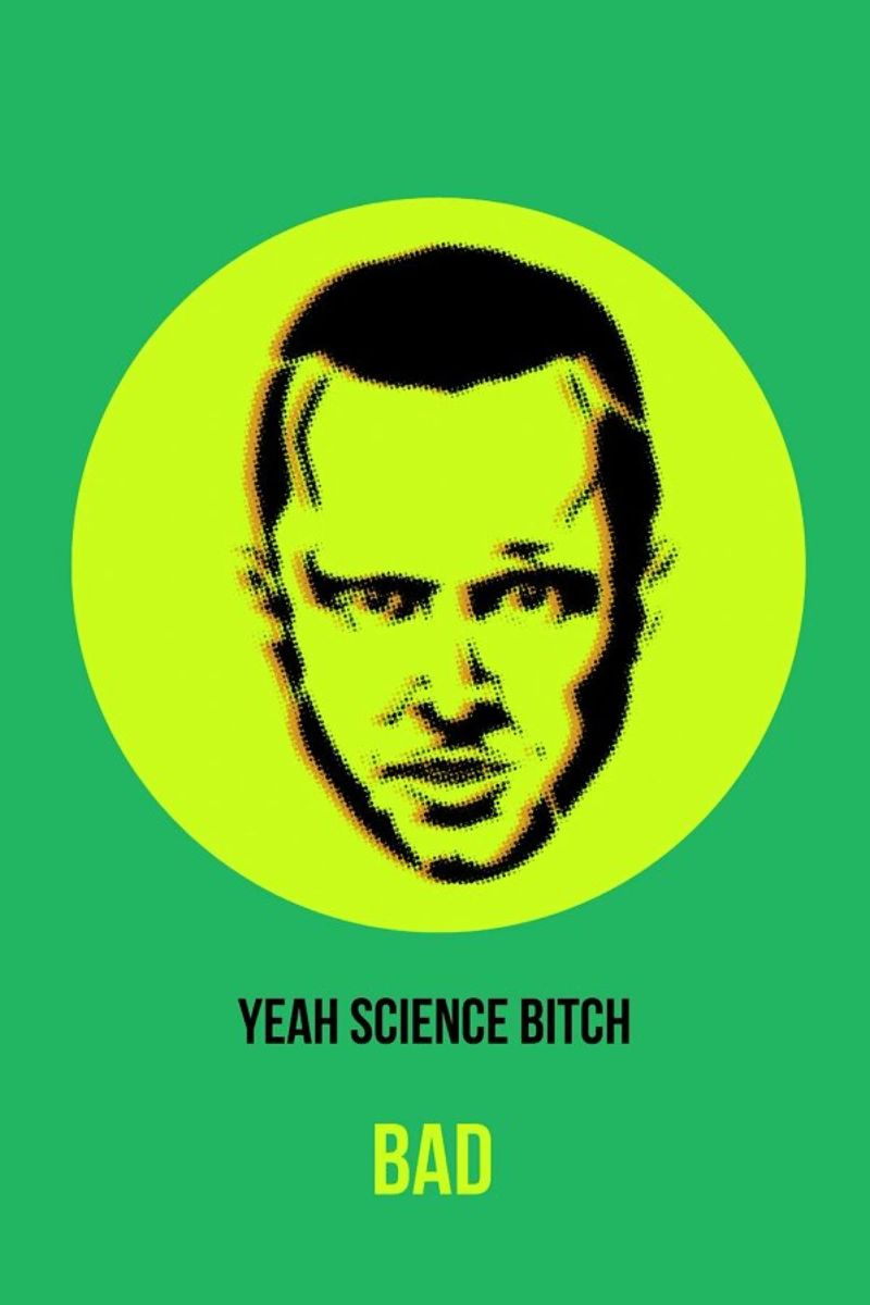 Yeah Science Poster 2 pellicola backlit da Naxart
