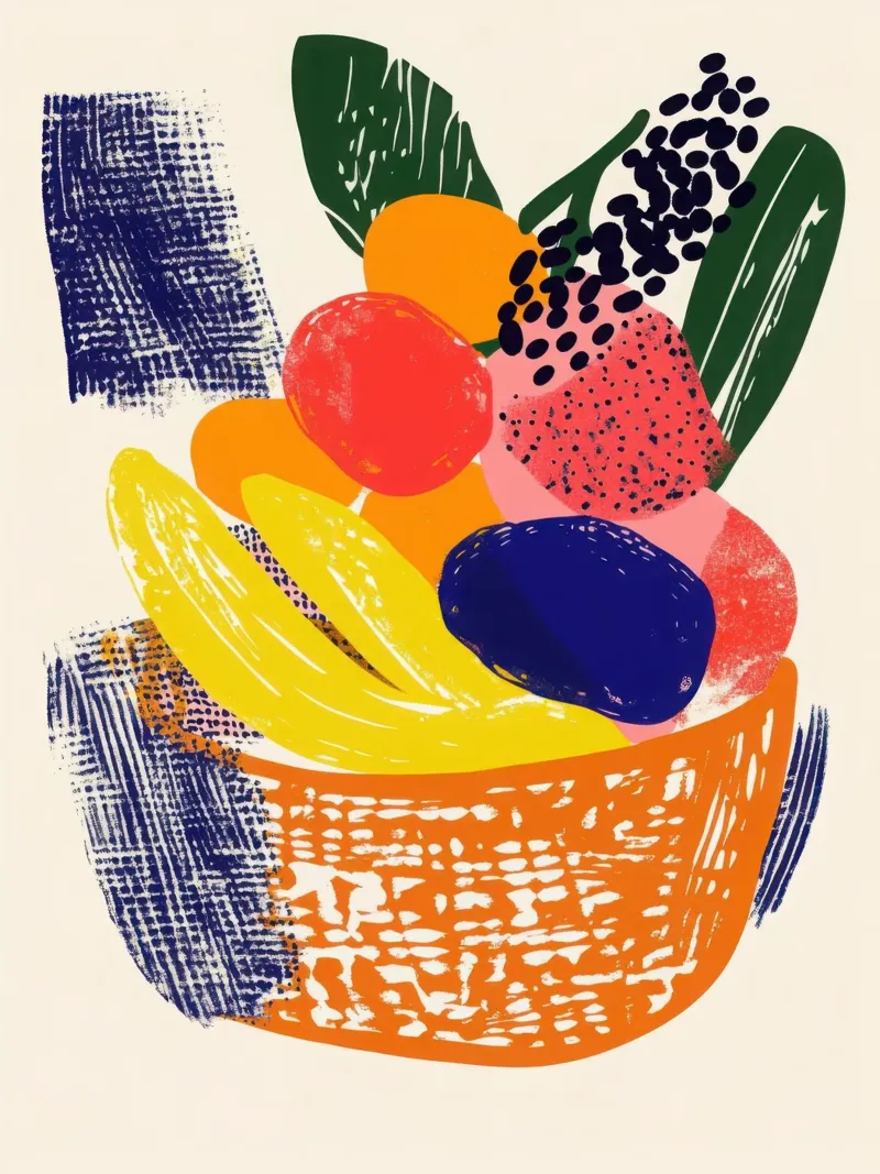 Esplosione tropicale pellicola backlit da Pop and Fruits - Affiches & posters