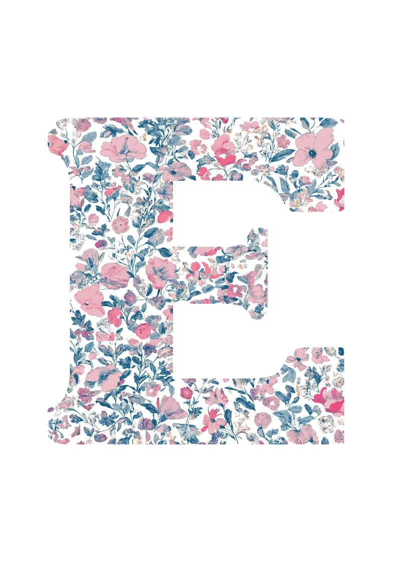 Floral E pellicola backlit da KidzStudio