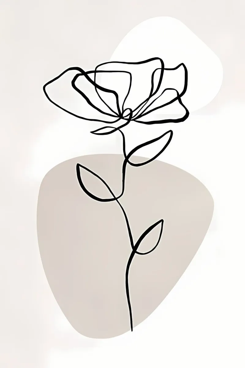 Linee botaniche n. 1 pellicola backlit da mitaco