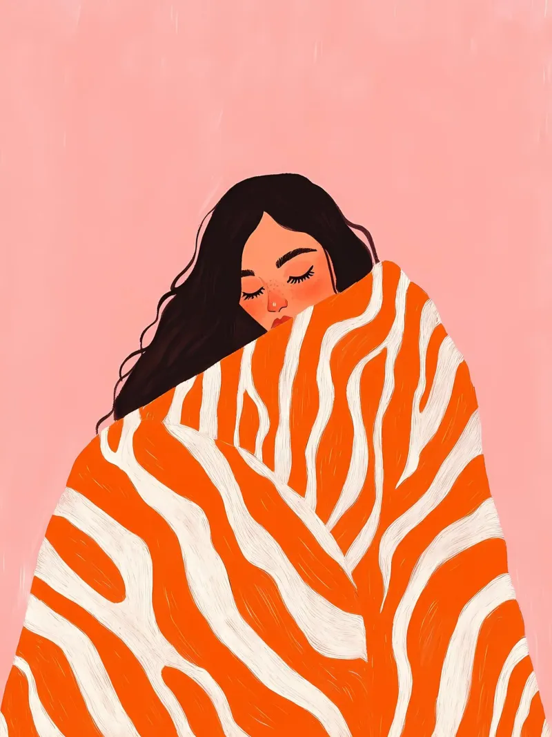 Cozy Evening canvas by Olga Wildrose